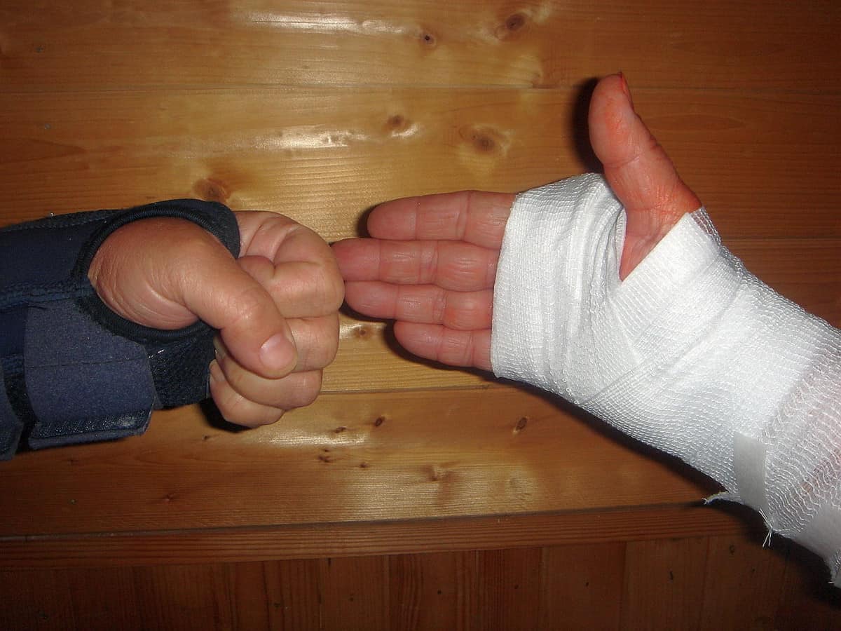 Wrist and thumb injuries