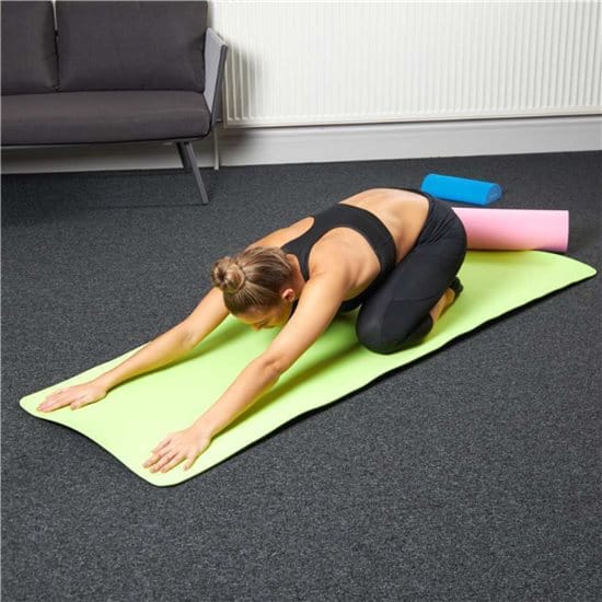 Tpe Non slip Yoga Pilates Mat Perfect Home Fitness Workouts