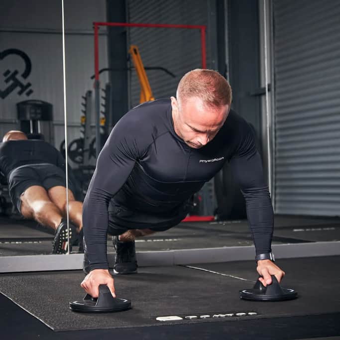 PhysioRoom Rotating Push Up Handles